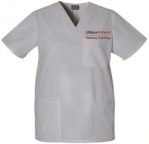 Unisex Vet Tech Scrub Uniform Package including Embroidered UMass Amherst Logo & Name